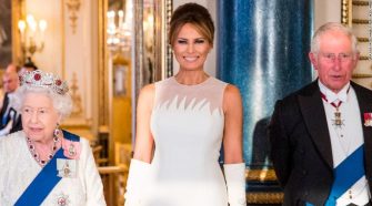 Melania Trump mostly silent in Europe but fashion seen