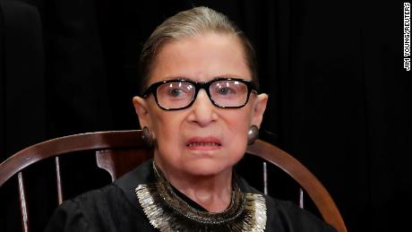 Justice Ginsburg warns the court may be sharply divided over final cases 