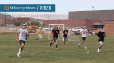 Mustang coaches, athletes breaking new ground at soon-to-open Crimson Cliffs High School – St George News