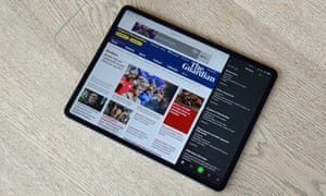 The 12.9in iPad Pro is terrific, but also very expensive.