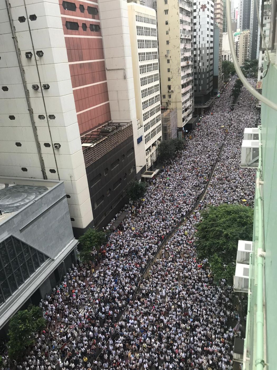 extradition mass protest