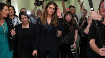 Hope Hicks says she spoke with Trump between five and 10 times since leaving White House