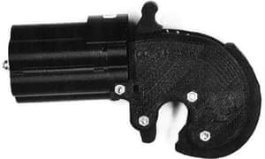 The 3D printed gun made by Tendai Muswere