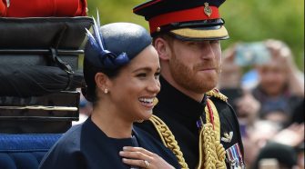 Meghan Markle flashes blingy ‘push present’ in first post-birth appearance