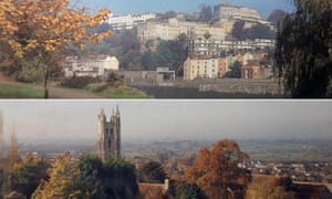 Two postcards from Bower Ashton (top) and Backwell (bottom) released in connection with the 1984 murder of Shelley Morgan.