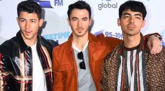 Jonas Brothers attend the Capital FM Summertime Ball at Wembley Stadium on June 08, 2019