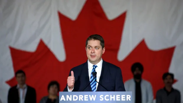 Andrew Scheer unveils climate plan promising 'green technology, not taxes'