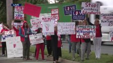 Paramus teachers protest proposed pension cuts, health care premium increases