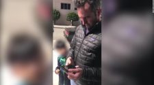 Son begs dad not to call police on a black man