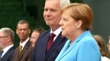 Angela Merkel pictured shaking for third time in recent weeks