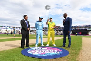 Australia win the toss and will bat first.