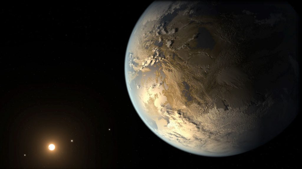 An exoplanet 