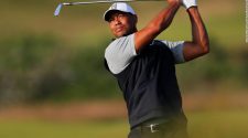 British Open 2019: Tiger Woods seen grimacing while teeing off