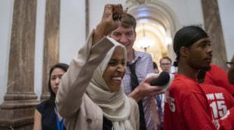 Trump Now Disavows 'Send Her Back' Chant As Rep. Ilhan Omar Gets Heroes Welcome : NPR