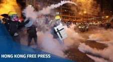 Hong Kong police deploy tear gas, rubber bullets against protesters as gov't slams 'direct challenge to national sovereignty'