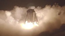 SpaceX's massive Starship prototype lifts off