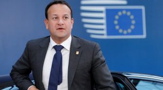 Irish PM says hard Brexit would raise issue of Irish unification