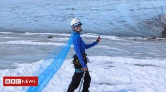 What's a 'Science Princess' doing in an ice field in Alaska?