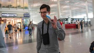 Alek Sigley, an Australian student who was detained in North Korea