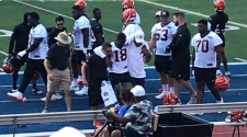 BREAKING: Bengals' A.J. Green Suffers Foot Injury; Leaves Practice Field On Cart (PICS)