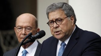 House votes to hold Barr and Ross in criminal contempt of Congress