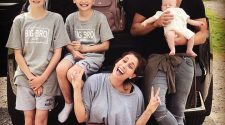 Stacey Solomon quits social media 'for a few days' for a technology detox as she enjoys family life with baby Rex