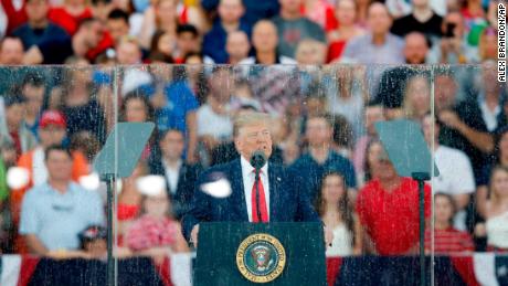 Trump calls bluff of critics in July 4th speech