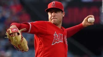 Tyler Skaggs' mother threw out the first pitch. Then his teammates threw a no-hitter