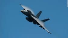 US Navy F/A-18 has crashed in California