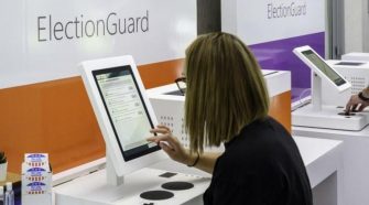 Microsoft demos ElectionGuard technology for securing electronic voting machines