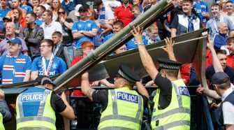 Rangers disabled fans chief 'inches from breaking neck' during Kilmarnock shelter collapse