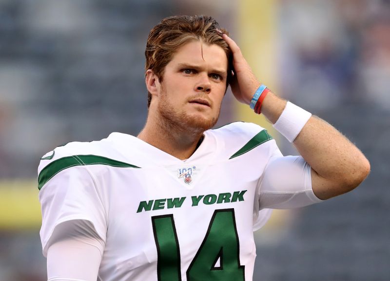 Sam Darnold had a solid game against the New York Giants during a preseason matchup (Getty Images).