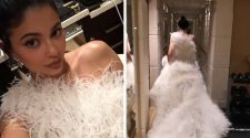 Kylie Jenner's Mystery 'Wedding Dress' Revealed on Birthday Getaway