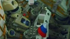 Russia launches life-sized robot into space