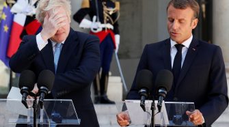 Emmanuel Macron punctures hopes of a 30-day Brexit deal in frosty talks with PM