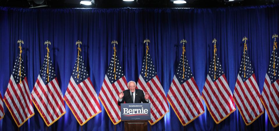Presidential Candidate Bernie Sanders Delivers Address On Medicare For All