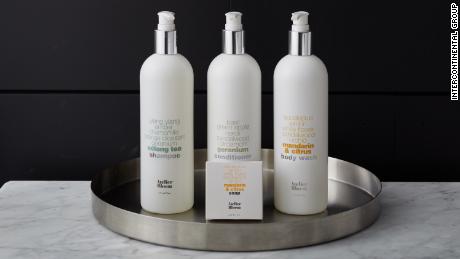 Holiday Inn owner ditches tiny hotel soaps and shampoos