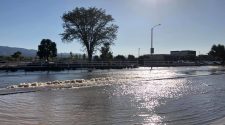 Water main break floods streets, closes roads – Santa Clarita Valley Signal