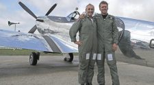 Restored World War II Spitfire begins round-the-world trip