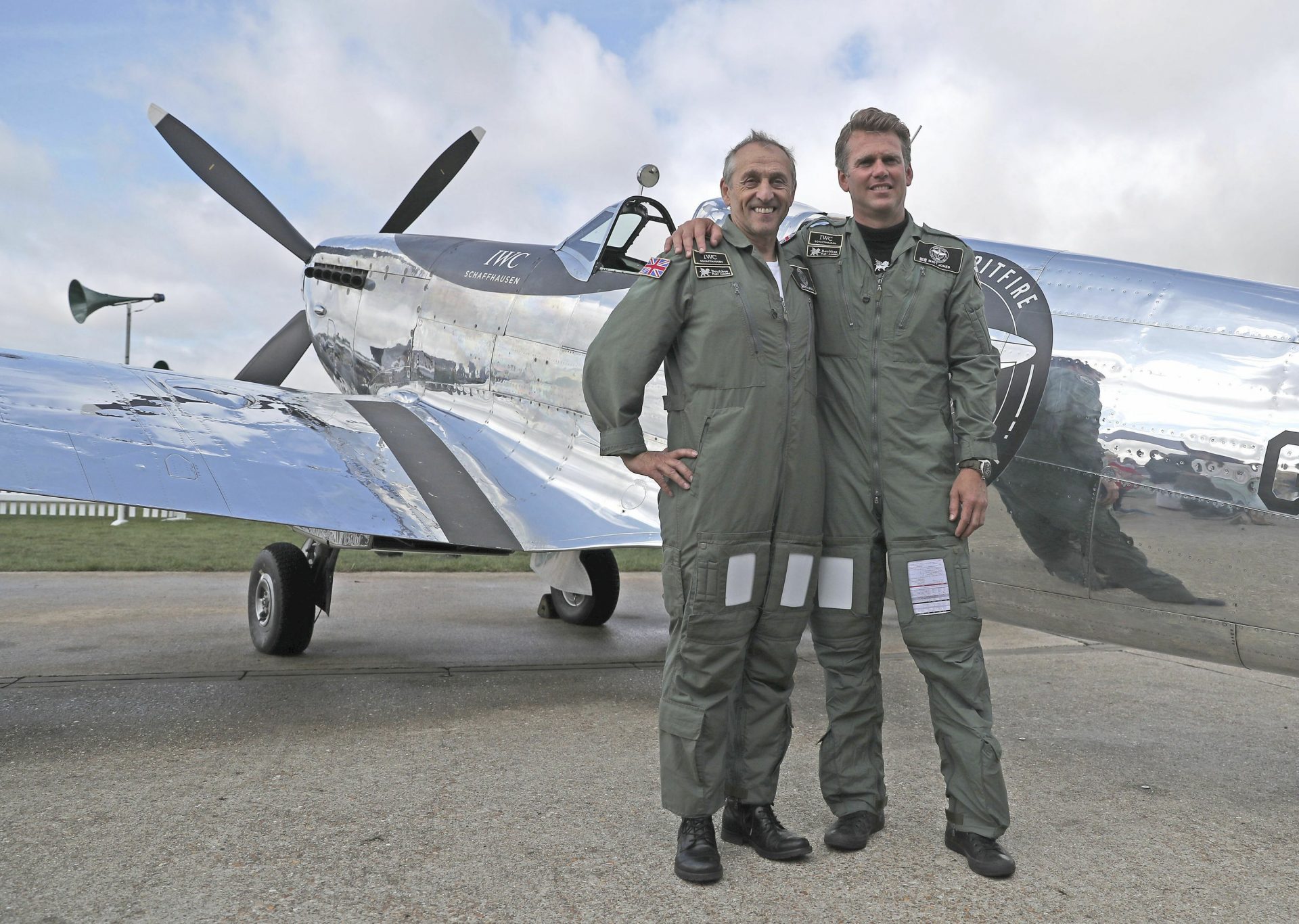 Restored World War II Spitfire begins round-the-world trip