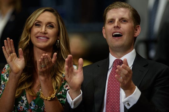 Lara and Eric Trump have welcomed their second child.