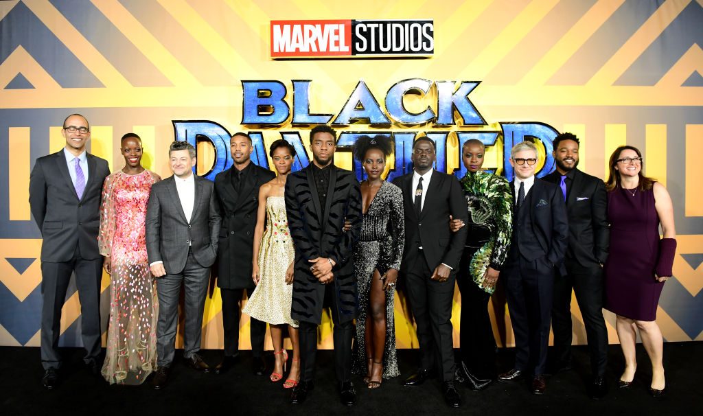 The cast and crew of 'Black Panther'