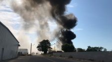 Large Warehouse Fire on South Bend's south side