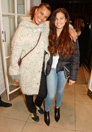 Neneh Cherry (L) and daughter Mabel in 2014