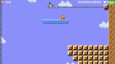 Super Mario Maker 2 level turns World 1-1 on its side