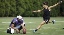 US soccer great Carli Lloyd receives offer to kick for NFL team: trainer