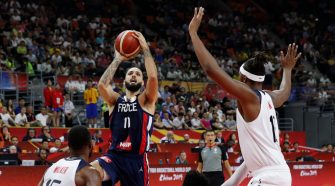 France Upsets U.S. at Basketball World Cup