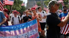 'Straight Pride' parade in Boston draws counterprotesters