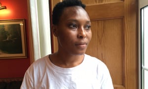 Vikisha Sesaya, an asylum seeker from Sierra Leone