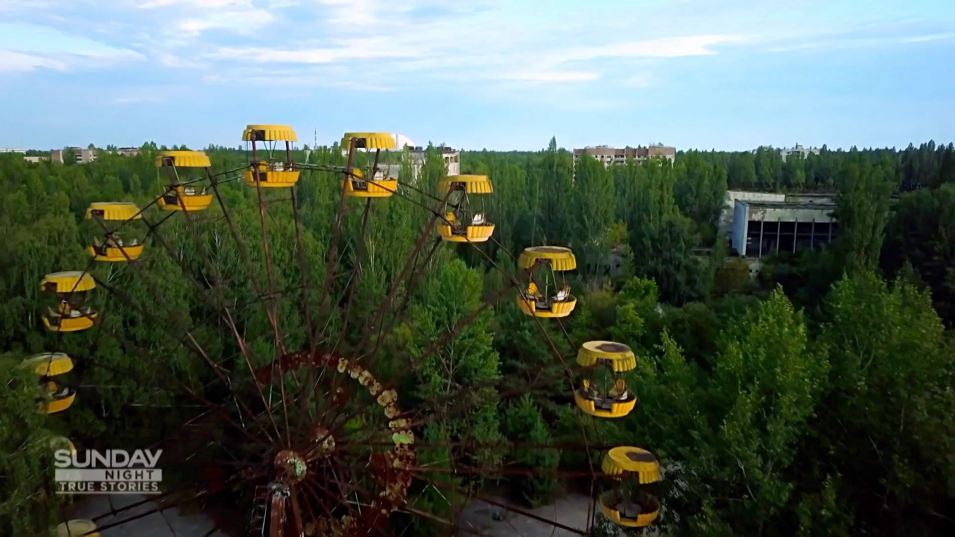 Pripyat remains eerily quiet following the Chernobyl nuclear accident over 30 years earlier.